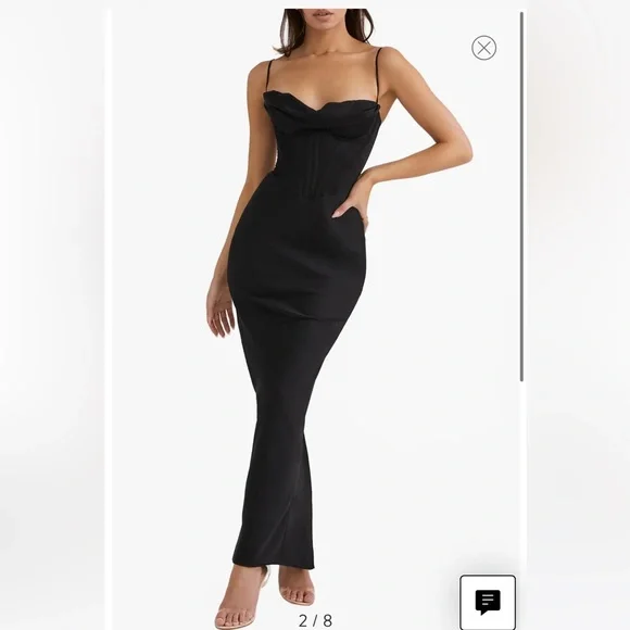 House of CB Black Corset Dress - Picture 3 of 3